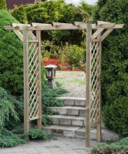 Pergola "Blauregen" droite - Dimensions : 220 x 80 x 215 cm (L x l x h)