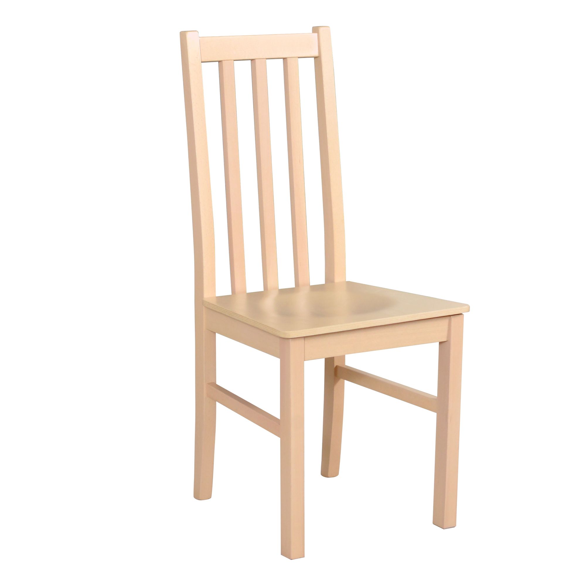 Chaise de salle à manger Haynasch de style classique, bois de hêtre massif aspect chêne, matériau durable et robuste, supporte les charges, hauteur d'assise de 45 cm