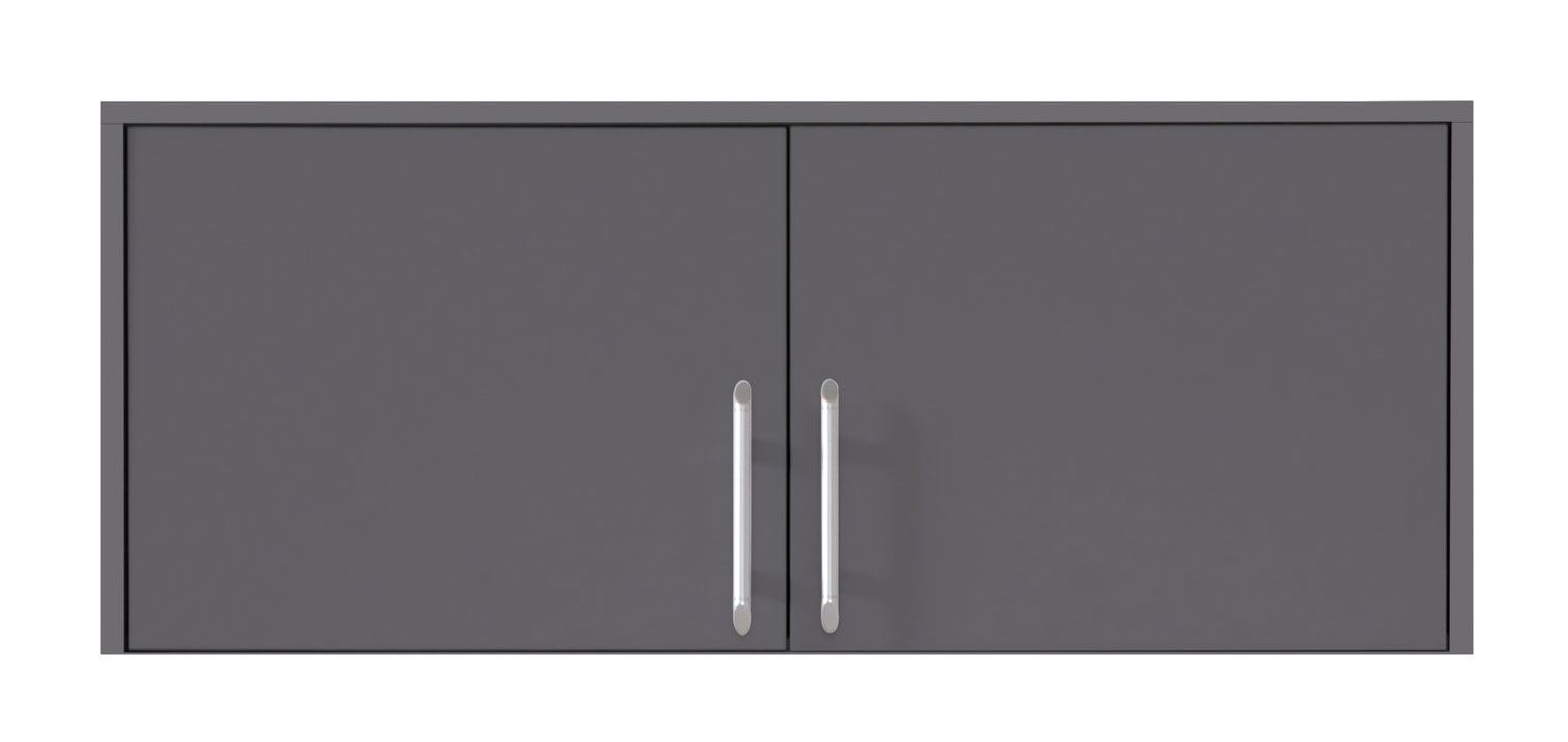 Rehausse d'armoire Hannut 45, Couleur : Anthracite - Dimensions : 40 x 100 x 56 cm (H x L x P)