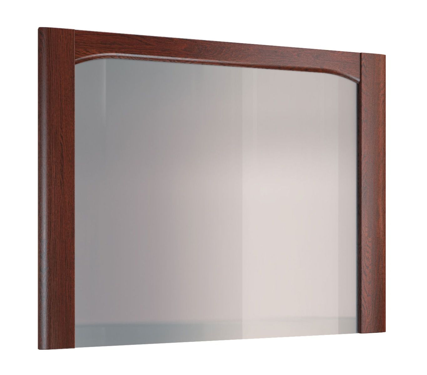 Grand miroir avec cadre en bois Krasno 19, Chêne massif, Dimensions : 90 x 115 x 4 cm, Finition de qualité, Style intemporel