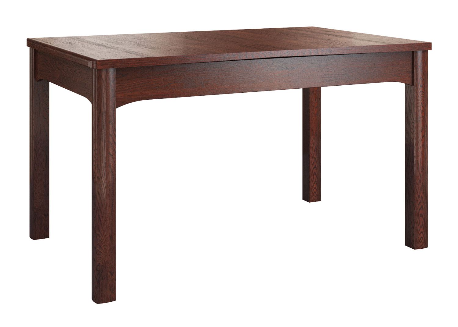 Table basse robuste Krasno 24, haute résistance, Chêne massif, Dimensions : 50 x 120 x 70 cm, facile à combiner, peu encombrant