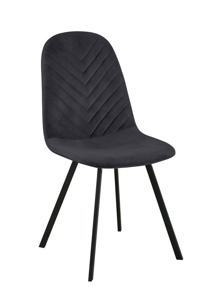 Chaise Maridi 244, Couleur : Anthracite - Dimensions : 89 x 45 x 55 cm (h x l x p)