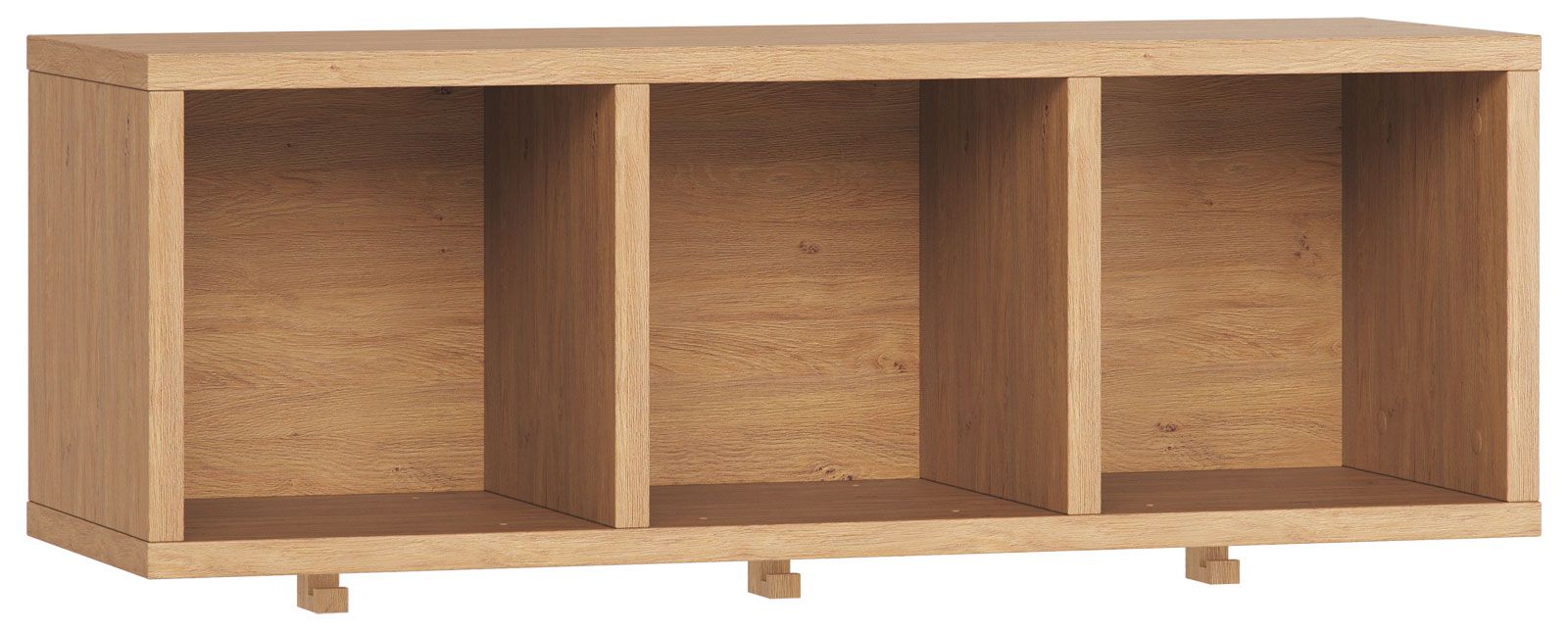 Étagère suspendue / étagère murale, couleur : chêne - Dimensions : 35 x 90 x 30 cm (H x L x P)