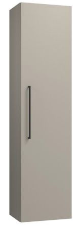 Salle de bain - Armoire haute Noida 46, couleur : beige - 138 x 35 x 25 cm (h x l x p)