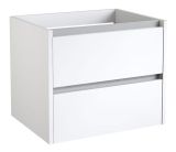 Meuble lavabo Kolkata 49, couleur : blanc brillant - 50 x 60 x 46 cm (H x L x P)