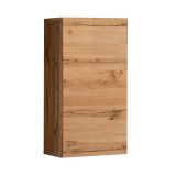 Armoire suspendue moderne Möllen 04, Couleur : Chêne Wotan - dimensions : 60 x 30 x 25 cm (h x l x p), avec deux compartiments