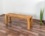 Banc Wooden Nature 132 chêne massif - 120 x 33 cm (L x l)