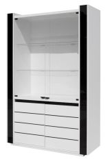 Vitrine Livadia 08 - Dimensions : 185 x 120 x 45 cm (H x L x P)