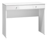 Table de toilette Sydfalster 05, Couleur : Blanc / Blanc brillant - Dimensions : 79 x 100 x 41 cm (H x L x P), avec 1 tiroir