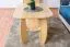 Table basse en bois de pin massif, naturel 005 - Dimensions : 60 x 92 x 67 cm (H x L x P)