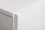Mur de salon de salon stylé Hompland 22, Couleur : Blanc - Dimensions : 170 x 260 x 40 cm (h x l x p), avec trois armoires suspendues