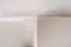 Chambre d'enfant - Étagère Syrina 06, Couleur : Blanc / Gris - Dimensions : 202 x 54 x 45 cm (H x L x P)
