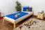 Lit pour enfant 90 x 200 cm | Bois massif: Pin | Laqué Naturel Abbildung