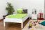 Lit pour enfant 90 x 200 cm | Bois massif: Pin | Laqué Blanc Abbildung