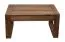 Table basse Wooden Nature 13 Chêne sauvage massif laqué - 100 x 65 x 46-65 cm (L x P x H)