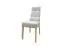 Chaise Bizerte 16, Couleur : Blanc - 103 x 44 x 42 cm (H x L x P)