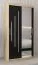 100 cm de large Armoire à portes coulissantes avec 5 casiers et 2 portes | Couleur : Chêne Sonoma | Laminée Abbildung