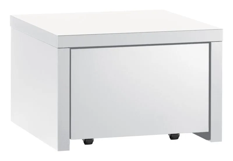 Chambre d'adolescents - Meuble bas Marincho 31, couleur : blanc - Dimensions : 35 x 54 x 53 cm (h x l x p)