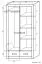 Armoire à portes battantes / penderie Vanimo 24, couleur : chêne - Dimensions : 202 x 100 x 54 cm (H x L x P)